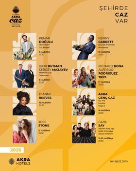 9. Antalya Akra Caz Festivali başlıyor