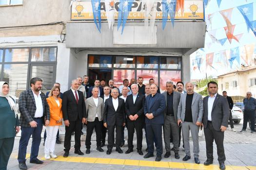 Başkan Büyükkılıç, Pınarbaşı ilçesindeki yatırımları inceledi