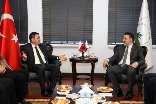 Osmangazi ve Büyükşehir’den Bursa için ortak akıl buluşması