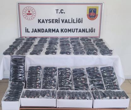 Kayseri’de 3 milyon TL’lik gümrük kaçağı güneş gözlüğü ele geçirildi