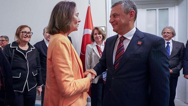 Özgür Özel, Almanya Sosyal Demokrat Partisi heyeti ile bir araya geldi