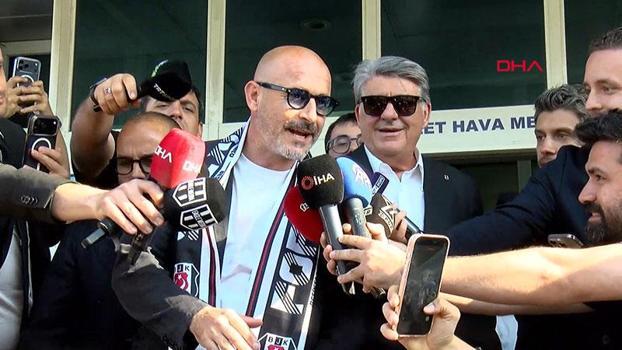 Beşiktaş'ın prensipte anlaştığı teknik direktör Vincenzo İtaliano, İstanbul'a geldi