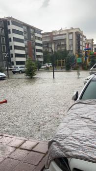 Bursa’da sağanak ve dolu etkili oldu / Ek fotoğraflar