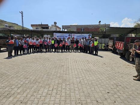 Kilis’te güvenli traktör kullanım eğitimi verildi