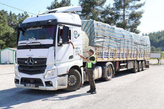 Muğla'da mobil kontrol noktalarında denetim