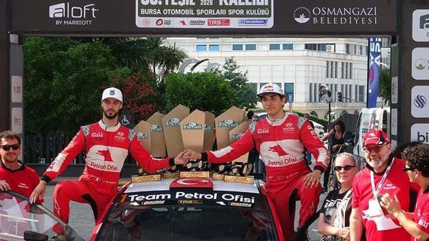 50'nci Yeşil Bursa Rallisi'ni kazananı Kerem Kazaz oldu