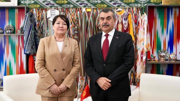 Bakan Tekin, Kırgızistan ve Azerbaycan eğitim bakanları ile görüştü