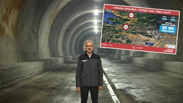 Bakan Uraloğlu: Ankara-İstanbul arası seyahat süresi 3,5 saate düşecek