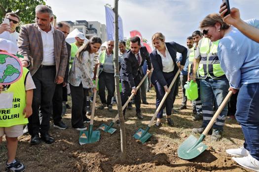 Bursa’da 200 fidan toprakla buluştu