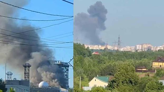 Ukrayna, Rusya'ya ait tesislere saldırı düzenledi