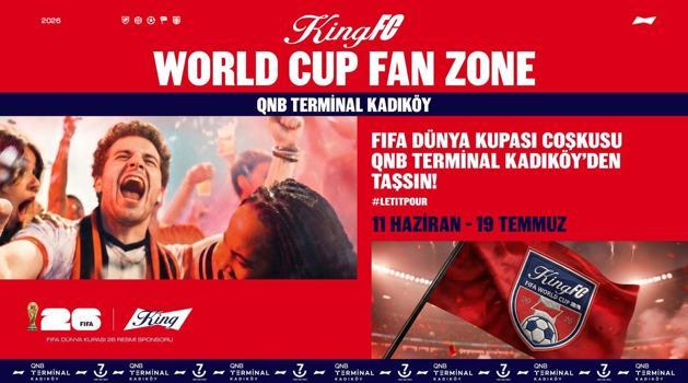 FIFA Dünya Kupası heyecanı QNB Terminal Kadıköy Platform’da yaşanacak