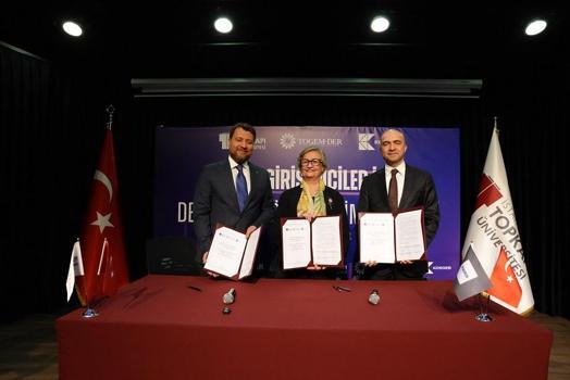 İstanbul Topkapı Üniversitesi'nde kadın girişimcilere destek için iş birliği protokolü imzalandı