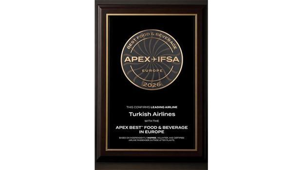 THY, 'Avrupa’nın En İyi Yiyecek & İçecek Hizmeti' ödülünü aldığını duyurdu