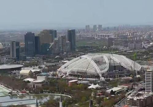 Ankara’nın yeni stadı için iki bakandan ortak paylaşım