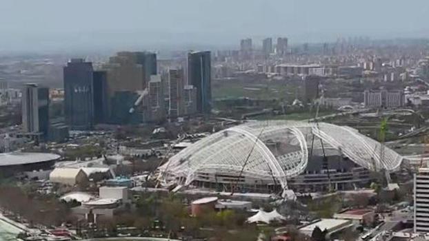 Ankara’nın yeni stadı için iki bakandan ortak paylaşım