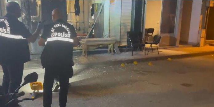 Çorum'da iş yeri kurşunladı