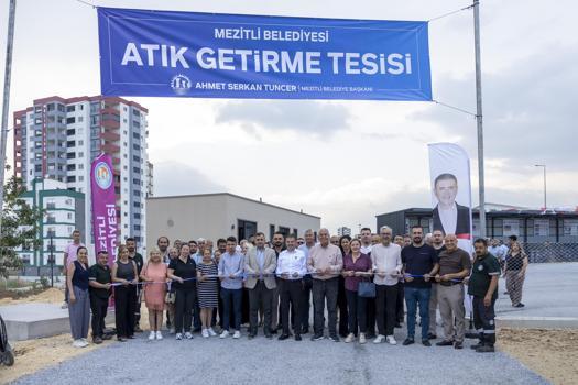 Mezitli’de atık getirme merkezi açıldı