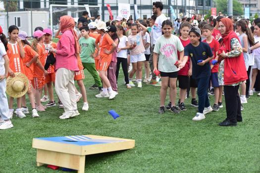Osmaniye’de çocuklar geleneksel oyunlarla doyasıya eğlendi