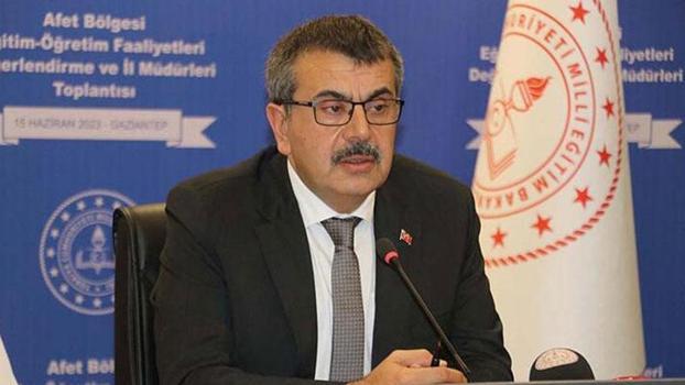 Bakan Tekin: Sınav saatlerinde okul çevrelerinde sessiz olmaya özen gösterelim