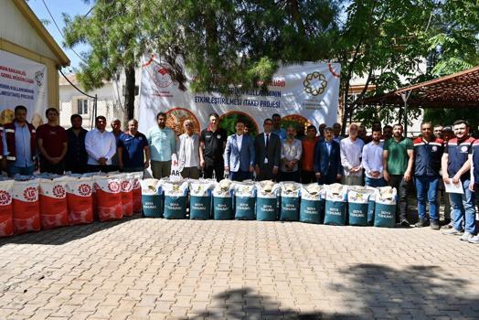 Derik’te çiftçilere yüzde 75 hibeli soya ve ayçiçeği tohumu desteği