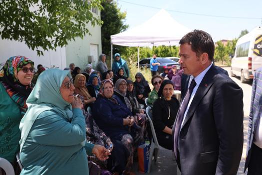 Başkan Aydın, Yeniceabat Mahallesi sakinleriyle bir araya geldi