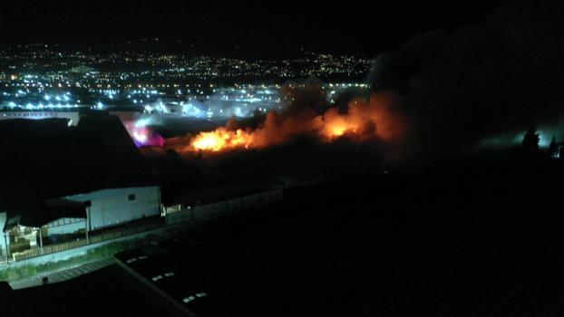 Kahramanmaraş’ta tekstil fabrikasında yangın