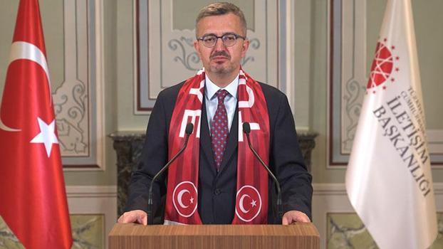 İletişim Başkanı Duran'dan, A Milli Futbol Takımı'na destek mesajı