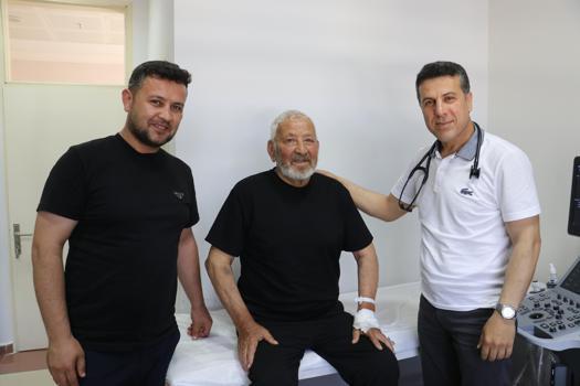 İstanbul’da ‘riskli’ denildi, Diyarbakır’da anjiyo ile sağlığına kavuştu