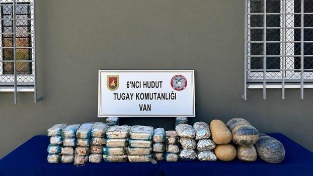 MSB: Van hudut hattında 44 kilo uyuşturucu ele geçirildi