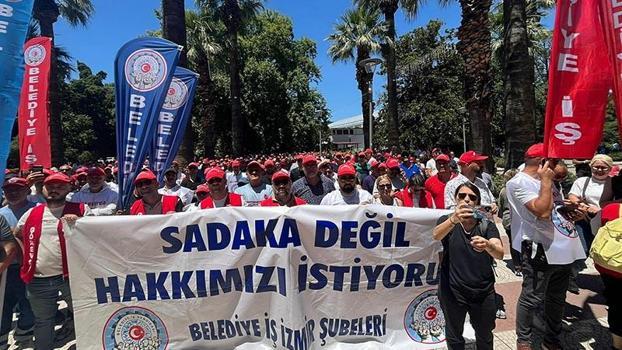 İzmir Büyükşehir Belediyesi’nde işçi eylemi