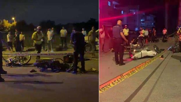 Mersin'de iki motosiklet çarpıştı: 1 ölü, 1 yaralı