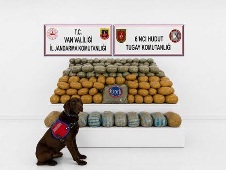 Van-İran sınırında  291 kilo esrar ele geçirildi