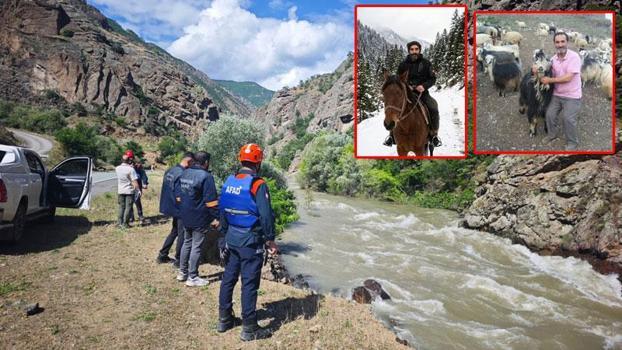 Dereye düşen kamyonette kaybolan baba-oğlu arama çalışmalarında 2'nci gün