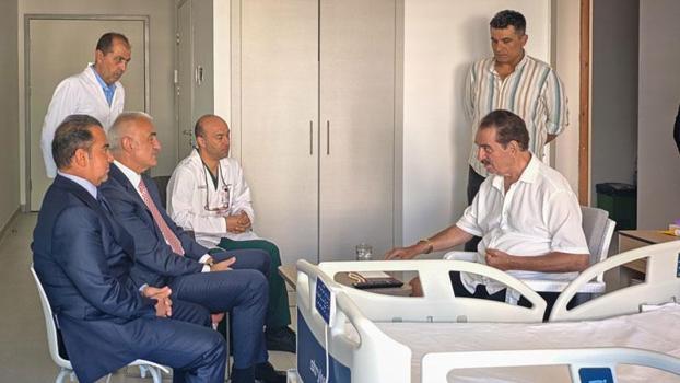 Bakan Ersoy'dan hastanede tedavi gören İbrahim Tatlıses'e ziyaret