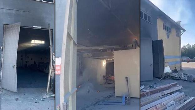 Metal fabrikasında eritme kazanı patladı; 1 işçi ağır yaralı