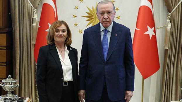 Cumhurbaşkanı Erdoğan, İspanya Anayasa Mahkemesi Başkan Vekili'ni kabul etti