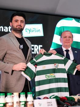 Bursaspor'un forma göğüs sponsoru 70 milyon TL bedelle Yörsan oldu