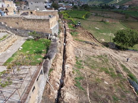 Mardin’de bir mahallenin daha atıksu sorunu çözüldü