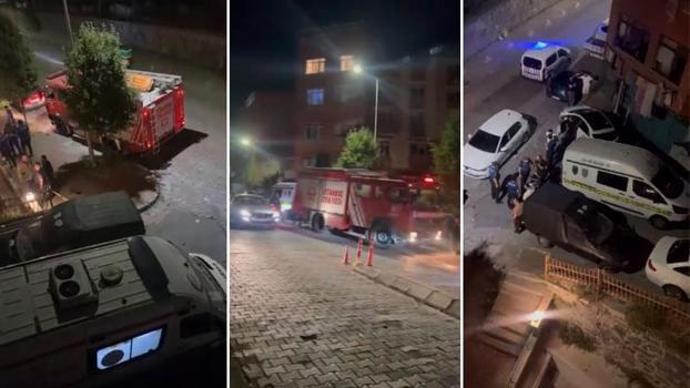 Kağıthane’de demir korkuluklara kabloyla asılı erkek cesedi bulundu
