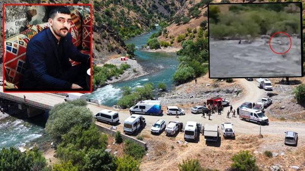 Çayda kaybolan Vedat'ı arama çalışmaları 4'üncü gününde