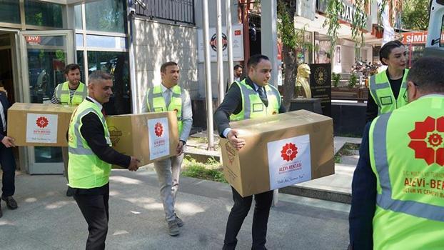 Cemevlerine 41 bin kişilik aşure malzemesi sağlandı