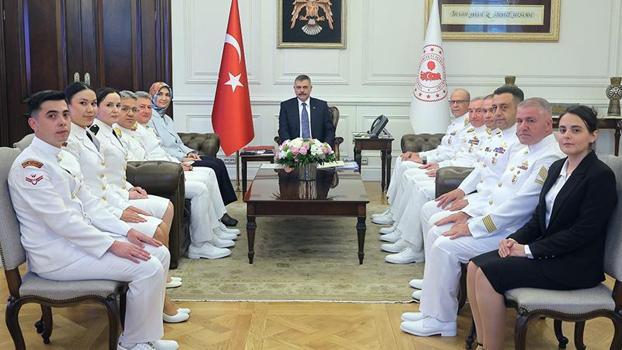 Bakan Çiftçi, Sahil Güvenlik heyetini kabul etti