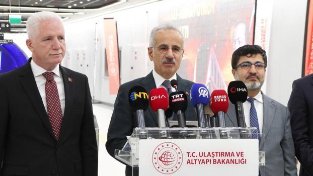 Bakan Uraloğlu: Dünyanın en uzun metro hatlarından birini tamamlamış olduk