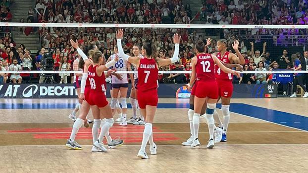 Filenin Sultanları, Fransa’yı 3-0 mağlup etti