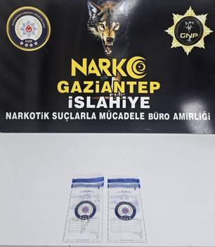 Gaziantep’te uyuşturucu operasyonuna 2 gözaltı