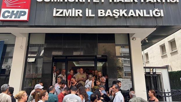 CHP İzmir İl Başkanlığı'nda gerginlik
