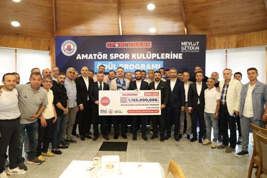 Kağıthane Belediyesi’nden amatör spor kulüplerine destek