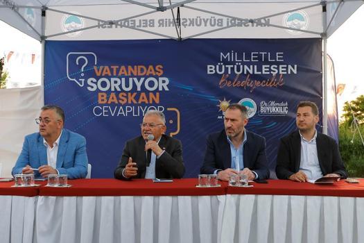 Başkan Büyükkılıç ‘Vatandaş Soruyor, Başkan Cevaplıyor’ programına katıldı