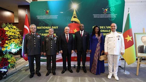 Bakan Güler, Kamerun Milli Günü resepsiyonuna katıldı