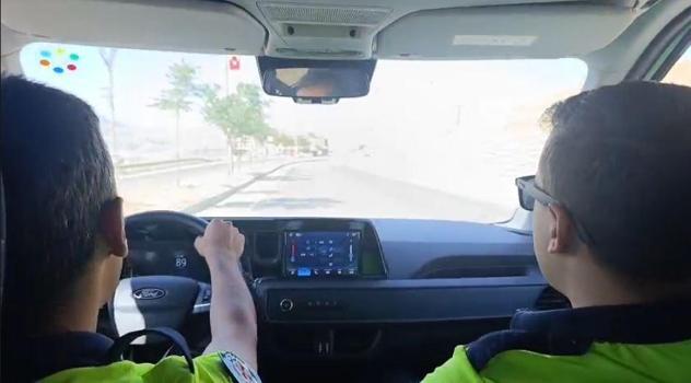 Şırnak’ta polis, 14 adayı sınava yetiştirdi